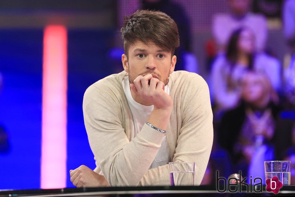 Fede en el plató de Telecinco tras su salida en la semifinal de 'Gran Hermano VIP'