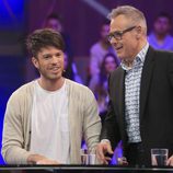 Fede con Jordi González tras su salida de 'Gran Hermano VIP' en la semifinal