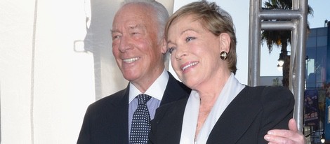 Christopher Plummer y Julie Andrews en el 50º Aniversario de 'Sonrisas y Lágrimas'