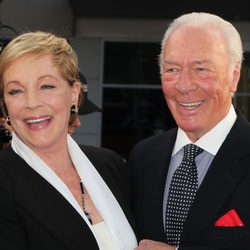 Julie Andrews y Christopher Plummer en el 50º Aniversario de 'Sonrisas y Lágrimas'