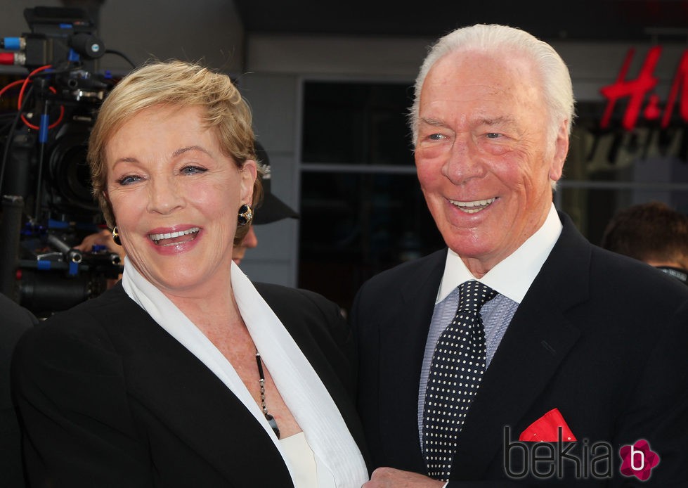 Julie Andrews y Christopher Plummer en el 50º Aniversario de 'Sonrisas y Lágrimas'