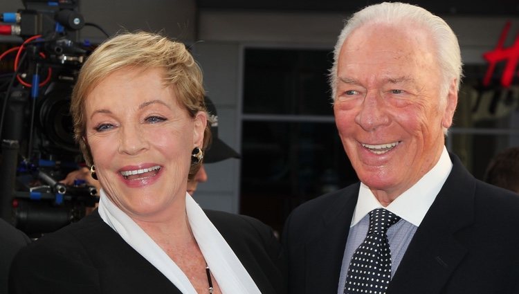 Julie Andrews y Christopher Plummer en el 50º Aniversario de 'Sonrisas y Lágrimas'