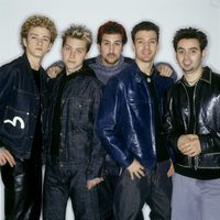 'N Sync en una sesión de fotos en 1999