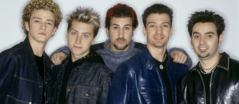 'N Sync en una sesión de fotos en 1999