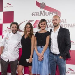 Diego Guerrero, Elena Furiase, Marina San José y Gonzalo Miró