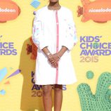 Quvenzhané Wallis en la alfombra naranja de los Nickelodeon Kids Choice Awards 2015