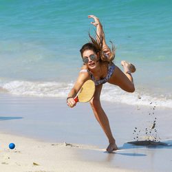 Doutzen Kroes, la reina de las palas durante sus vacaciones primaverales en Miami