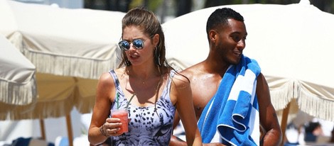 Doutzen Kroes y Sunnery James durante sus vacaciones primaverales en Miami