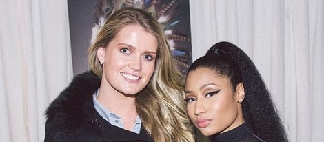 Nicki Minaj con Kitty Spencer, sobrina de la princesa Diana