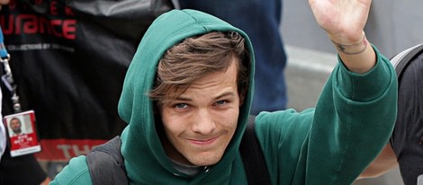 Louis Tomlinson a su llegada a Sidney para ofrecer un concierto junto a los One Direction