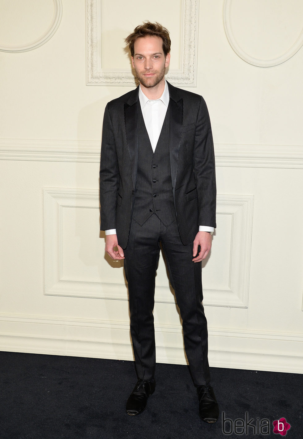 Andy Gillet en la presentación en Nueva York de la colección de Chanel París-Salzburgo 2014/15