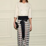 Loan Chabanol en la presentación en Nueva York de la colección de Chanel París-Salzburgo 2014/15