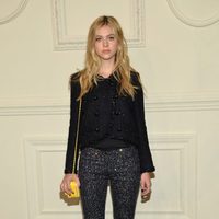 Nicola Peltz en la presentación en Nueva York de la colección de Chanel París-Salzburgo 2014/15