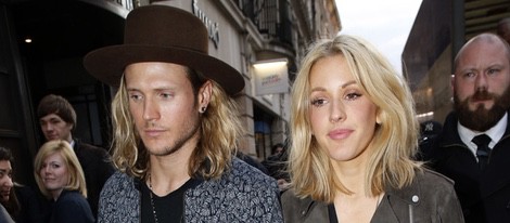 Dougie Poynter y Ellie Goulding pasean su amor por las calles de Londres