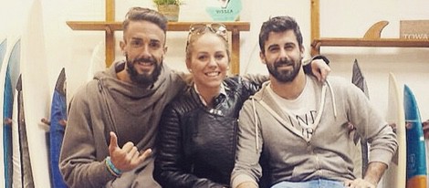 Juanma, Yoli y Jonathan, de 'Gran Hermano 15', se reencuentran en Valencia