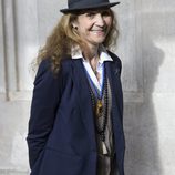 La Infanta Elena posa muy sonriente durante la Semana Santa de Madrid