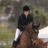 Carlota Casiraghi en un concurso de saltos celebrado en Cagnes-sur-Mer