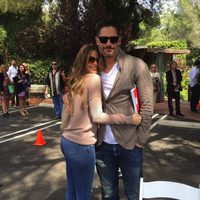 Sofía Vergara y Joe Manganiello celebrando su primer Día de Pascua