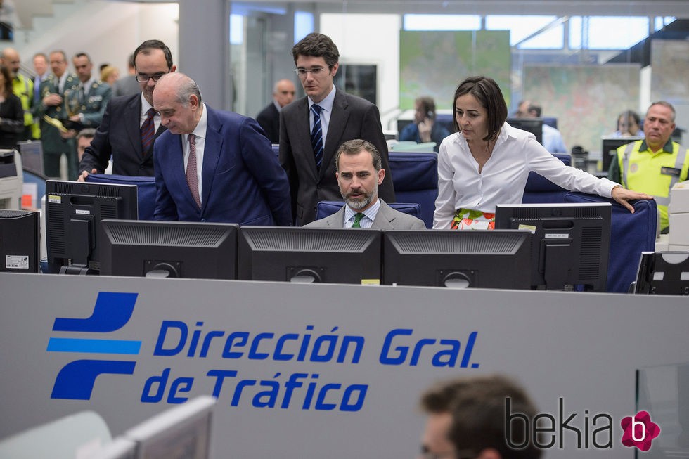 El Rey Felipe VI en la Dirección General de Tráfico