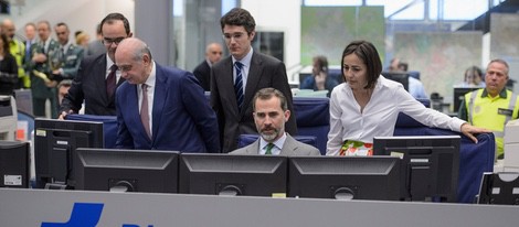 El Rey Felipe VI en la Dirección General de Tráfico