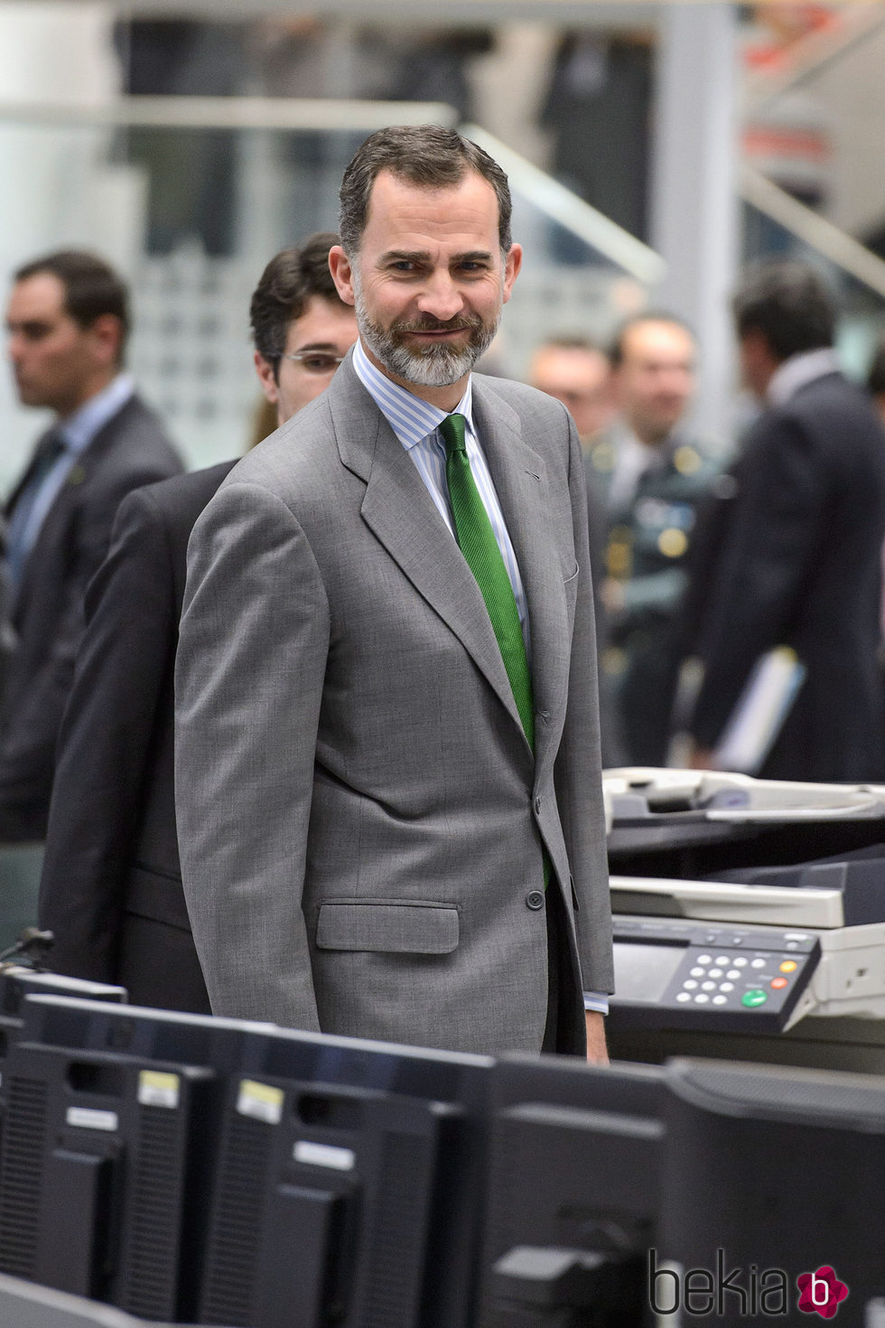 El Rey Felipe VI en la DGT