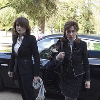 Paloma Segrelles madre e hija en el funeral de Kardam de Bulgaria