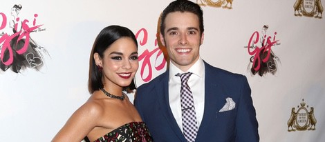 Vanessa Hudgens y Corey Cott en el estreno del musical de Broadway 'Gigi'