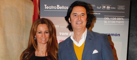 Poty Castillo e Isabel Navarro en el estreno de 'De mutuo desacuerdo'