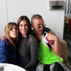 Chabelita, Isabel Rábago y Nacho Vidal, de camino a Honduras para participar en 'Supervivientes 2015'