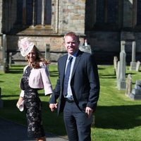 Mark Petchey en la boda de Andy Murray y Kim Sears