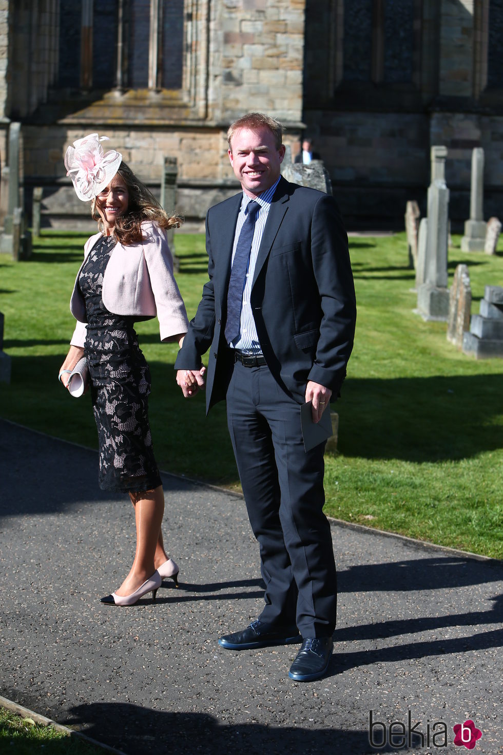 Mark Petchey en la boda de Andy Murray y Kim Sears