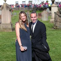 Martina Klein y Àlex Corretja en la boda de Andy Murray y Kim Sears