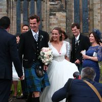 Andy Murray y Kim Sears se convierten en marido y mujer