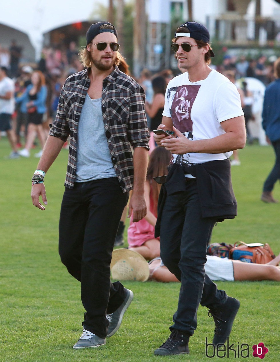 Gabriel Aubry en el Festival de Coachella 2015