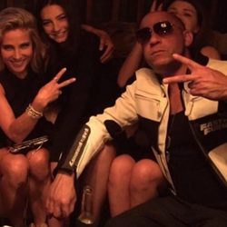 Elsa Pataky y Vin Diesel junto a la hija de Paul Walker, Meadow Walker