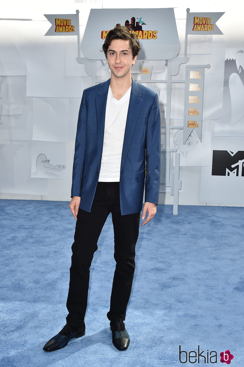 Nat Wolff en los MTV Movie Awards 2015