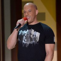 Vin Diesel durante la gala de los MTV Movie Awards 2015