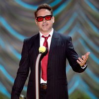 Robert Downey Jr. durante la gala de los MTV Movie Awards 2015