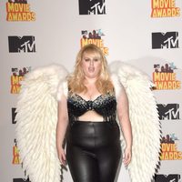 Rebel Wilson durante la gala de los MTV Movie Awards 2015