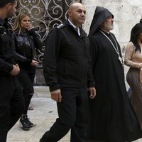 Kim Kardashian en Jerusalén bautizando a su hija North West