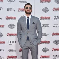 Chris Evans en el estreno de 'Los vengadores: la era de Ultron' en Los Angeles