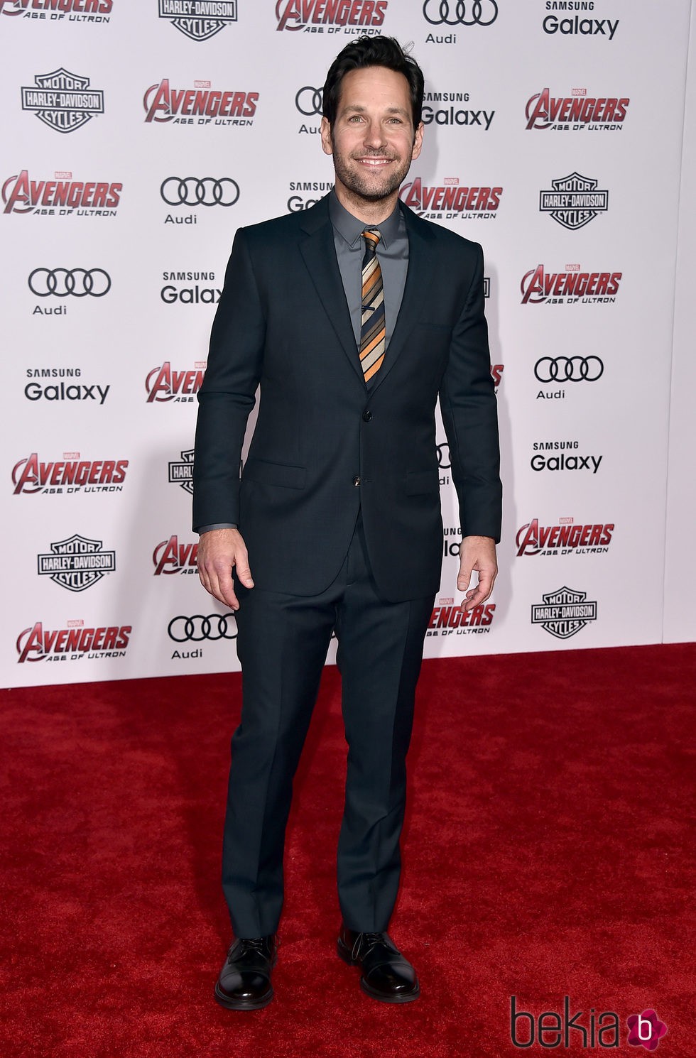 Paul Rudd en el estreno de 'Los vengadores: la era de Ultron' en Los Angeles