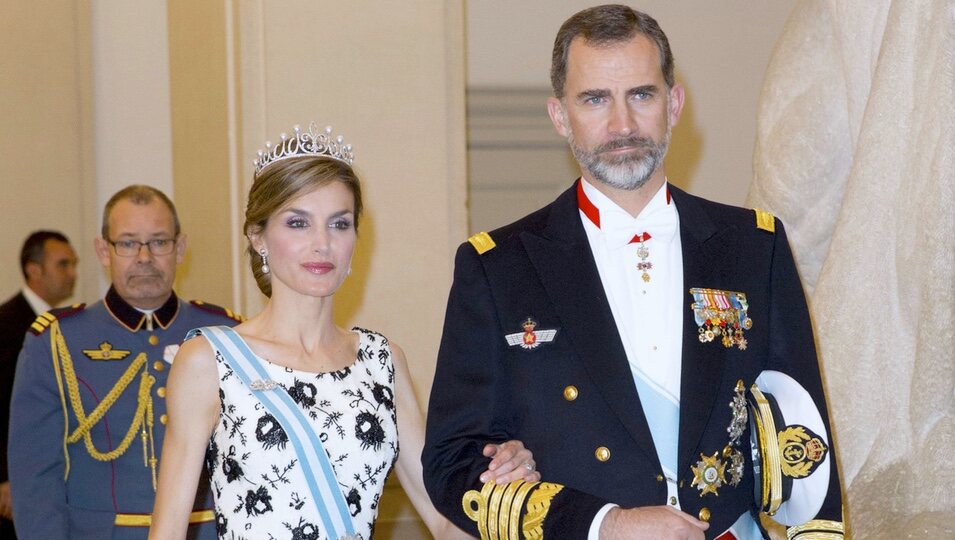 Los Reyes de España en el 75 cumpleaños de Margarita de Dinamarca