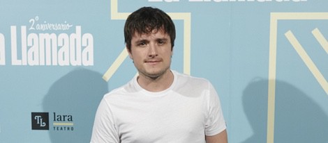 Josh Hutcherson en el segundo aniversario de 'La llamada'