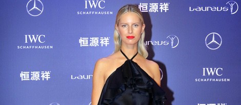 Karolina Kurkova en la entrega de los Premios Laureus del Deporte 2015