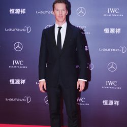 Benedict Cumberbatch en la entrega de los Premios Laureus del Deporte 2015