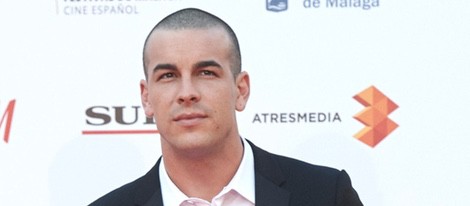 Mario Casas en la alfombra roja del premio Málaga Sur del Festival de Málaga 2015