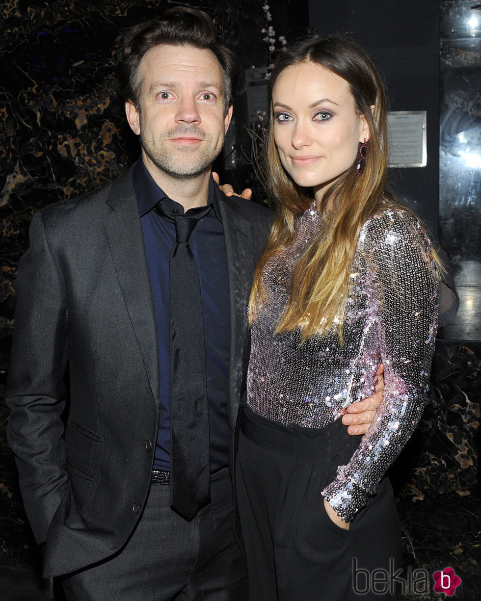 Olivia Wilde y Jason Sudeikis en la fiesta de después del Festival de Cine de Tribeca