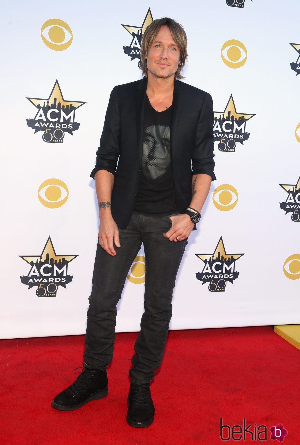 Keith Urban en los ACM Awards 2015