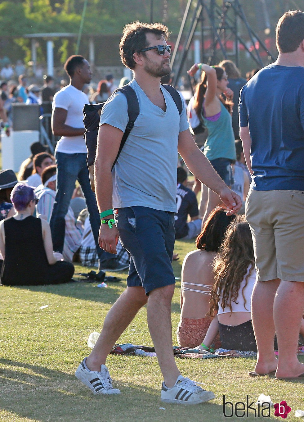 Joshua Jackson en el segundo fin de semana del Coachella 2015